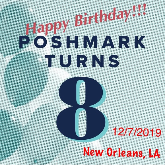Poshmark turns 8!!!